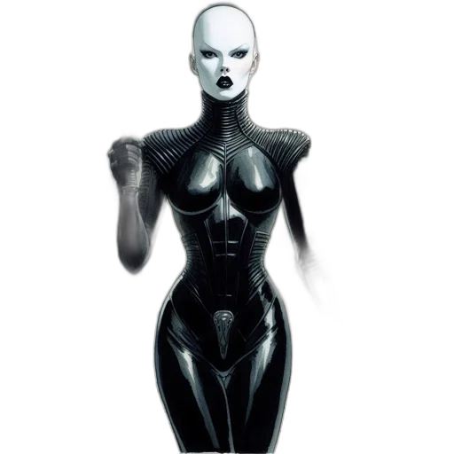mask, robot, dress, face transparent PNG cut-out