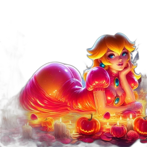 fantasy art, concept art, pixel art, 3d render transparent PNG cut-out