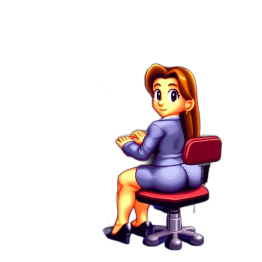 dress, furniture, staff, robot transparent PNG cut-out