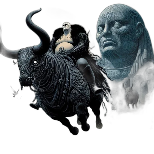 mask, creature, animal, dragon transparent PNG cut-out