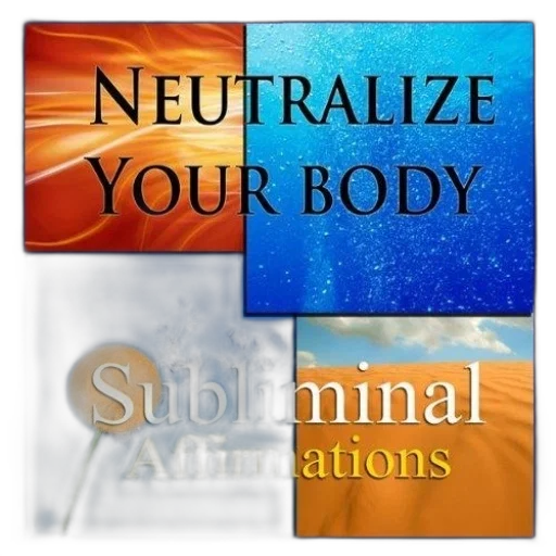 neutralize, body, subliminal, affirmations transparent PNG cut-out