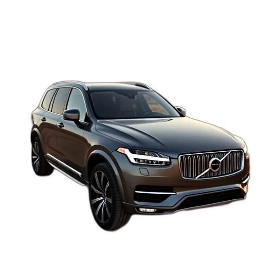 car, 3d render, volvo, tempe transparent PNG cut-out
