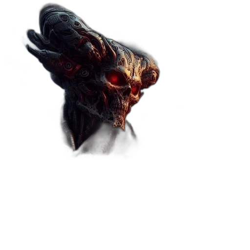 dragon, creature, mask, face transparent PNG cut-out