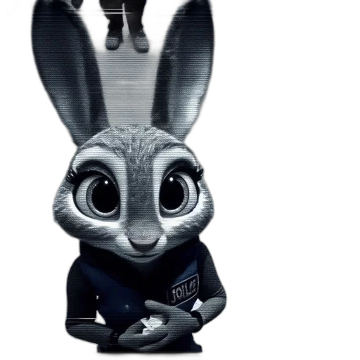 staff, animal, robot, 3d render transparent PNG cut-out