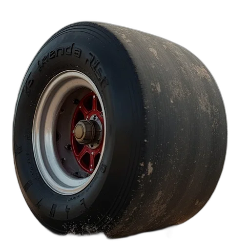 car, shoes, 3d render, kenda transparent PNG cut-out