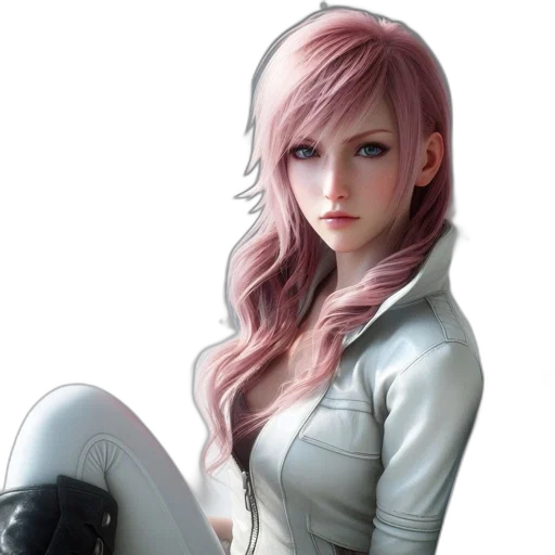 jacket, face, robot, concept art transparent PNG cut-out