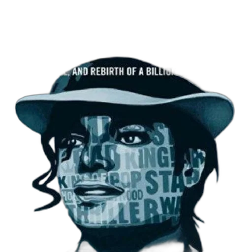 hat, face, photorealistic, comic book art transparent PNG cut-out