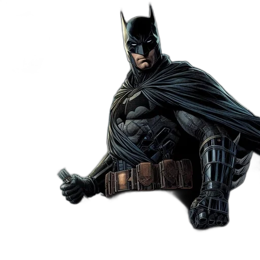 comic book art, concept art, 3d render, photorealistic transparent PNG cut-out