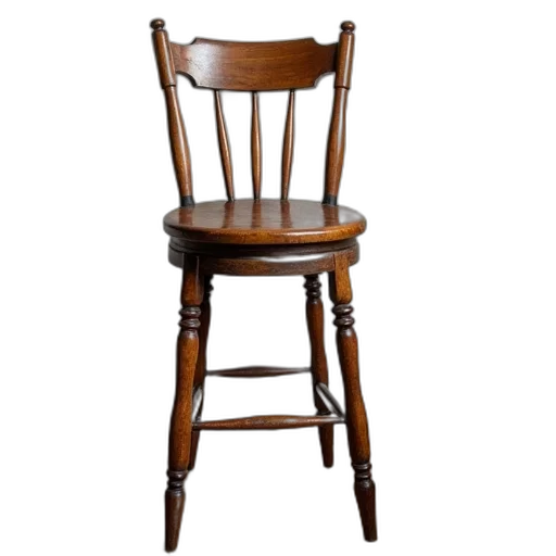 furniture, 3d render, antique, wooden transparent PNG cut-out
