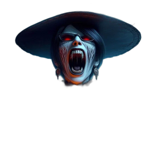 mask, face, hat, creature transparent PNG cut-out