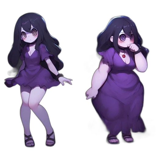 dress, creature, concept art, pixel art transparent PNG cut-out