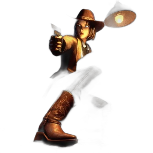 staff, hat, weapon, robot transparent PNG cut-out