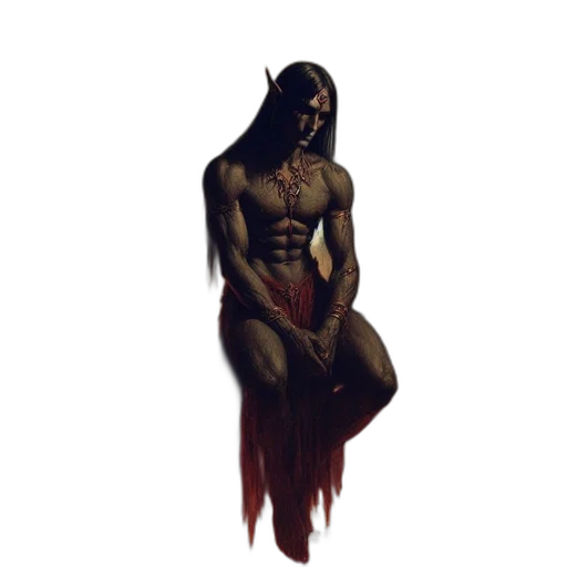 creature, concept art, fantasy art, pixel art transparent PNG cut-out