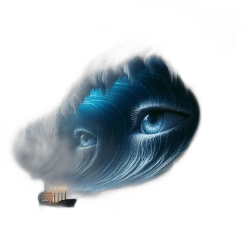 hair, mask, creature, face transparent PNG cut-out