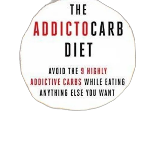 addictocarb, diet, book, cover transparent PNG cut-out