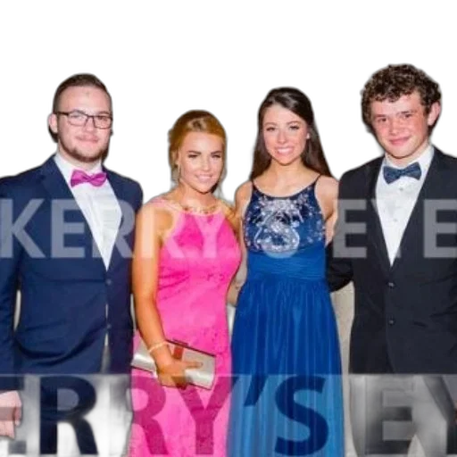 dress, staff, four, individuals transparent PNG cut-out