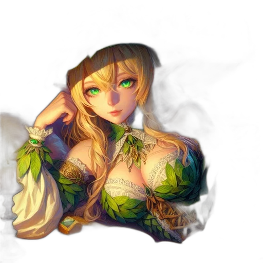 dragon, dress, face, crown transparent PNG cut-out