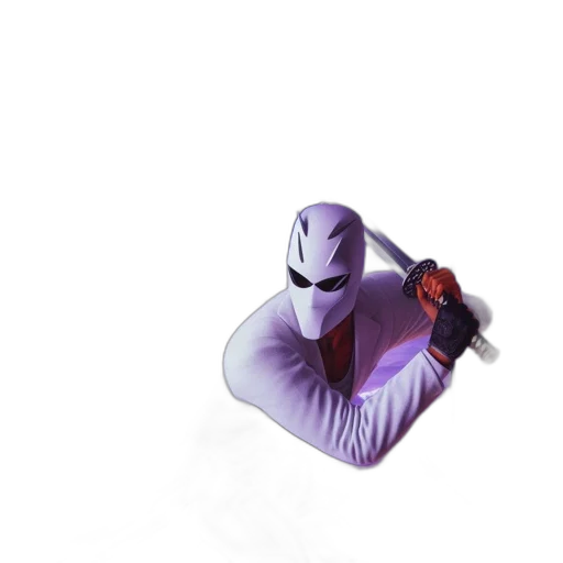 mask, weapon, staff, robot transparent PNG cut-out