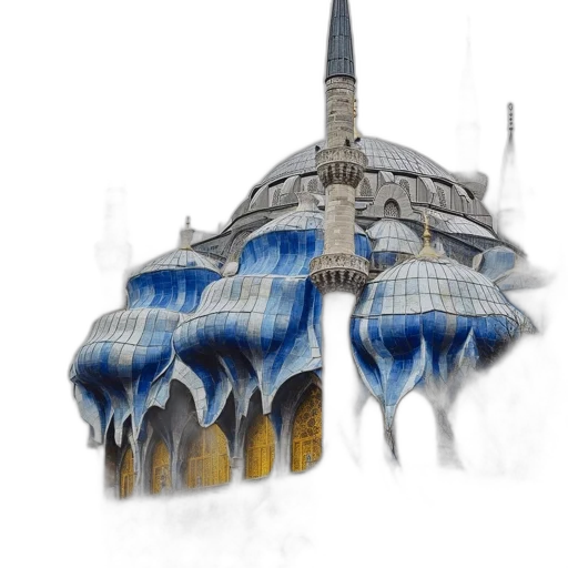 building, concept art, watercolor, fantasy art transparent PNG cut-out