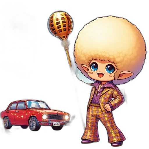 car, hair, jacket, hat transparent PNG cut-out