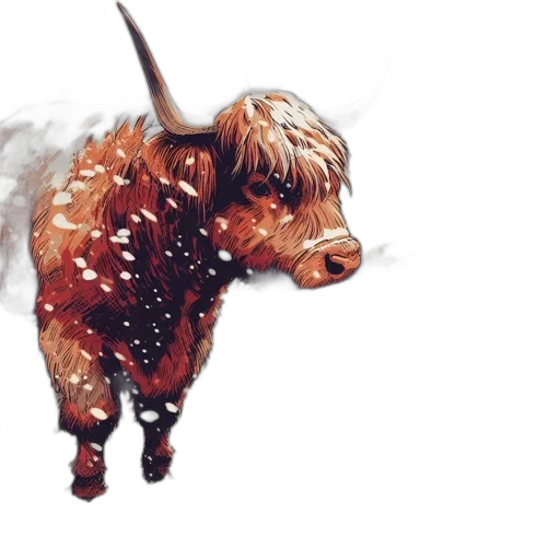 animal, watercolor, concept art, fantasy art transparent PNG cut-out
