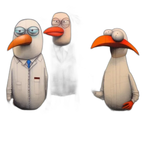 staff, concept art, 3d render, cartoon transparent PNG cut-out