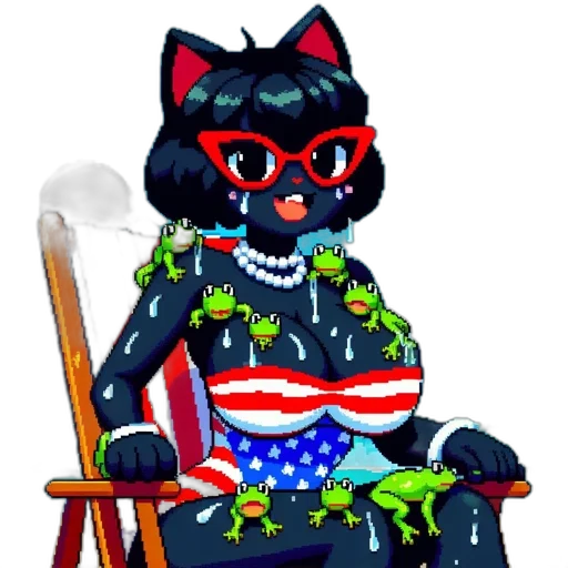 dress, staff, pixel art, concept art transparent PNG cut-out