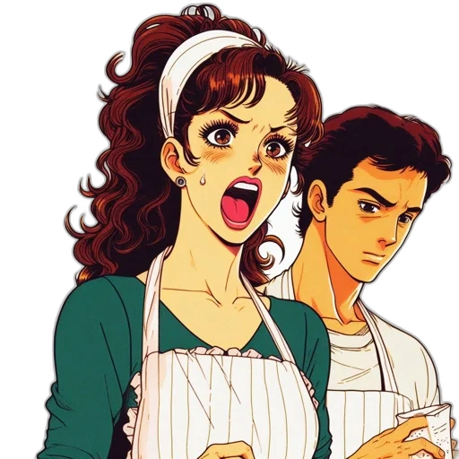 cartoon, anime, pixel art, comic book art transparent PNG cut-out