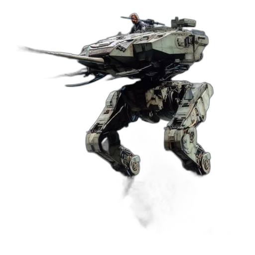 robot, weapon, dragon, creature transparent PNG cut-out