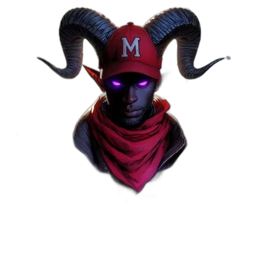 mask, hat, staff, crown transparent PNG cut-out
