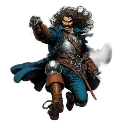 sword, fantasy art, concept art, comic book art transparent PNG cut-out