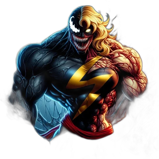 comic book art, concept art, fantasy art, imposing transparent PNG cut-out