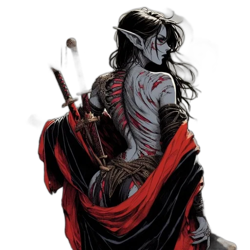 sword, comic book art, concept art, fantasy art transparent PNG cut-out