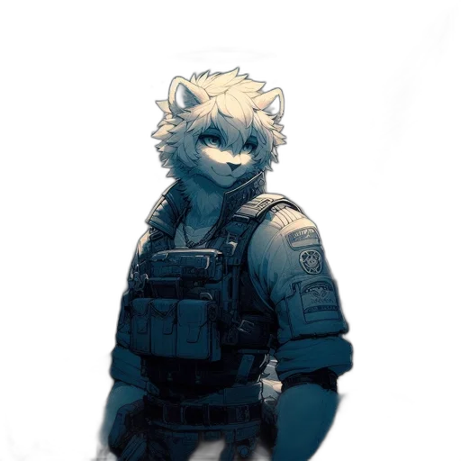 staff, mask, animal, jacket transparent PNG cut-out
