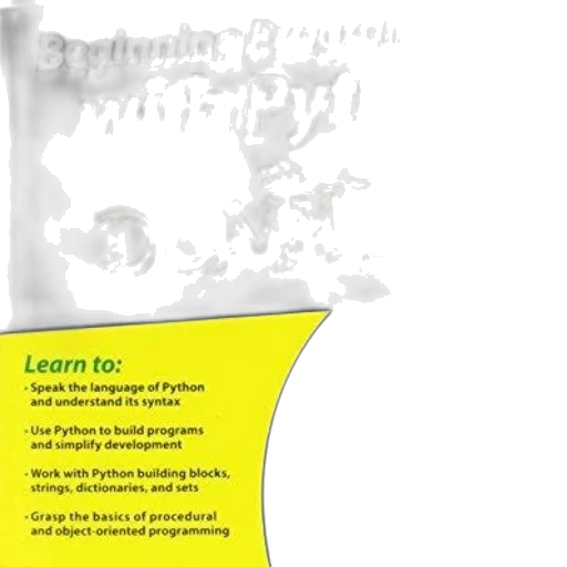 beginning, programming, python, dummies transparent PNG cut-out