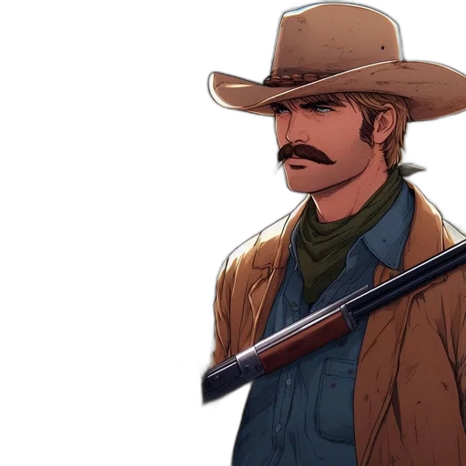 staff, hat, weapon, concept art transparent PNG cut-out