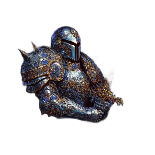dragon, sword, weapon, robot transparent PNG cut-out