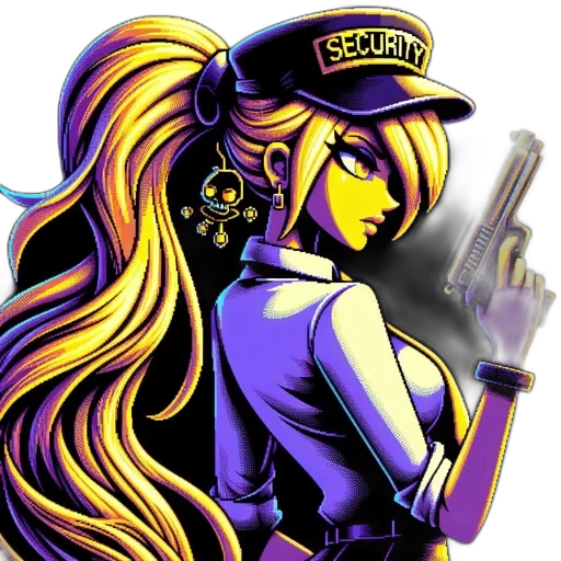weapon, staff, comic book art, pixel art transparent PNG cut-out