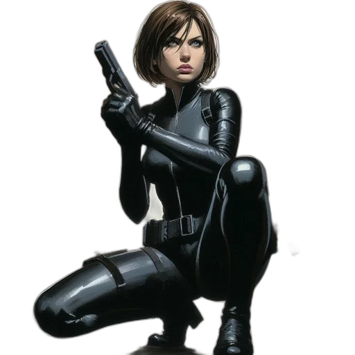weapon, comic book art, concept art, photorealistic transparent PNG cut-out