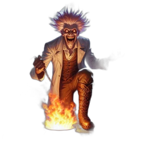 staff, jacket, concept art, comic book art transparent PNG cut-out