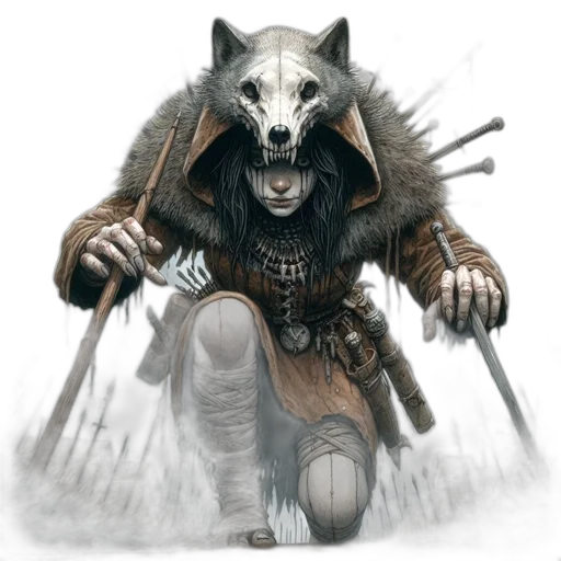 mask, creature, animal, weapon transparent PNG cut-out