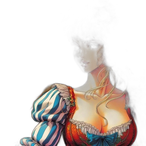 mask, dress, crown, bottle transparent PNG cut-out