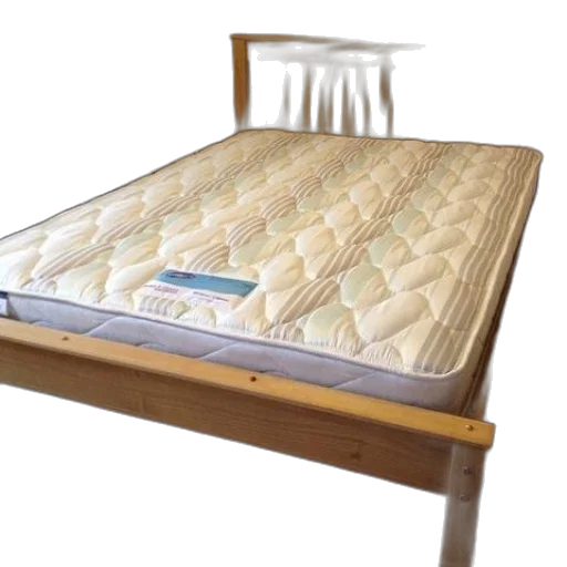 furniture, neatly, made, bed transparent PNG cut-out
