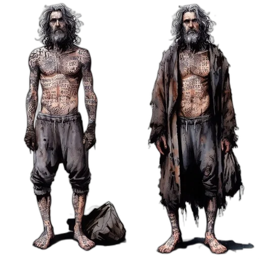 concept art, fantasy art, comic book art, photorealistic transparent PNG cut-out