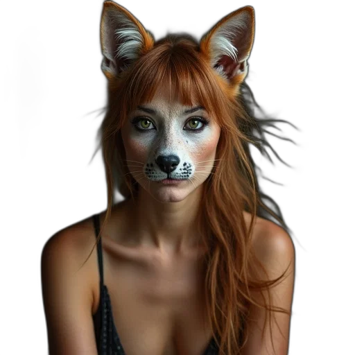 mask, animal, creature, face transparent PNG cut-out