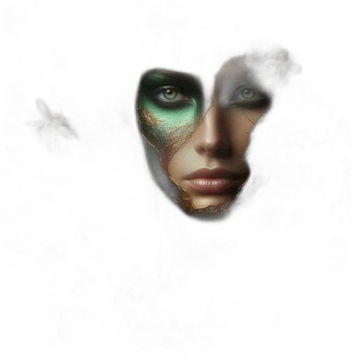 mask, face, creature, robot transparent PNG cut-out
