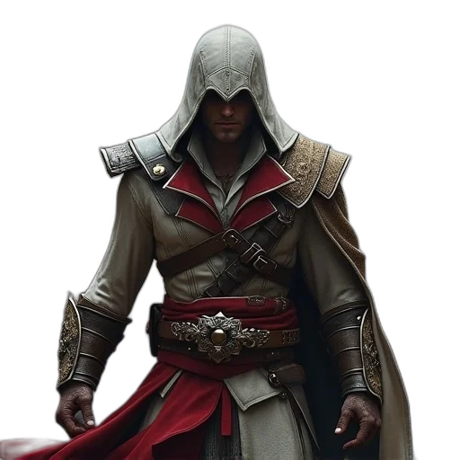 jacket, sword, concept art, fantasy art transparent PNG cut-out