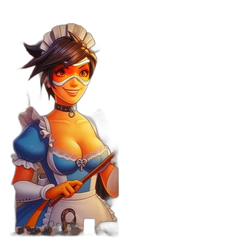 staff, weapon, dress, hat transparent PNG cut-out