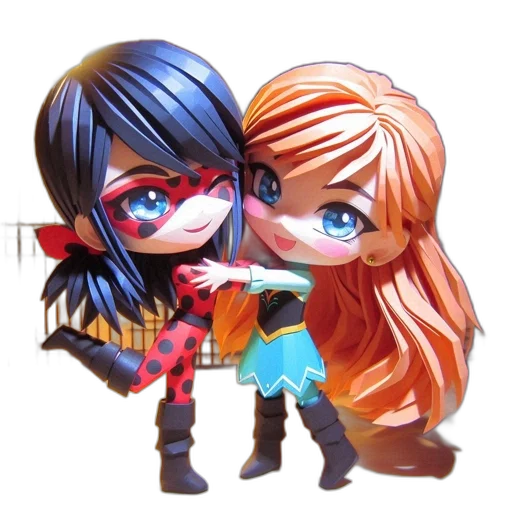3d render, anime, concept art, cartoon transparent PNG cut-out