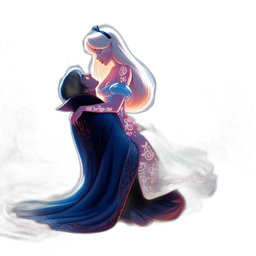 dress, crown, mask, concept art transparent PNG cut-out